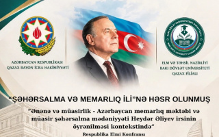 Şəhərsalma və memarlıq ilinə həsr olunmuş respublika elmi konfransı